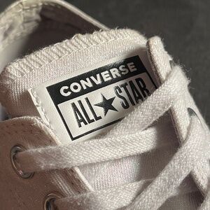 Convers All Star Ox Low - US 7 - sparkling white - unicorn shimmer - 561712C